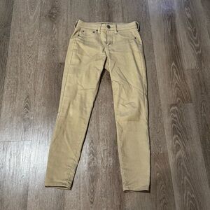 Aeropostale High Rise Jegging in Tan